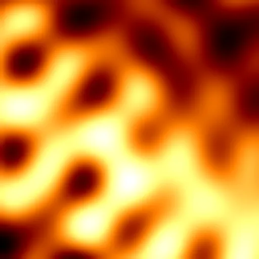 Dirty image from inverse Fourier transform of M87* visibility data